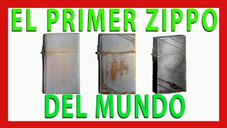 Primer encendedor Zippo del mundo Prototipos First Zippo Lighter [upl. by Fredella]