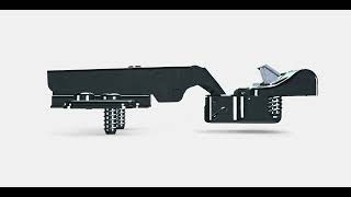 KOMPLEMENT Soft closing hinge  3DArt  WebAR [upl. by Atnauqahs]