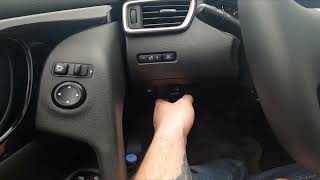 How to Change Headlights Position in Nissan Qashqai II  2014 – 2021 Adjust Headlights Height [upl. by Meean]