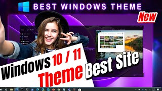 Best Windows themes free download  Best Themes for Windows 1011 [upl. by Ahsilla663]