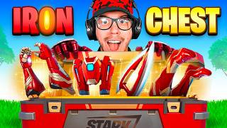 The IRON MAN CHEST Challenge in Fortnite [upl. by Colton730]