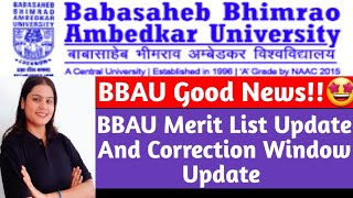 BBAU Good News🤩🔥 Date Extension and Merit List Update CUET PG Counselling Process and Merit List🤩🔥 [upl. by Alexina811]