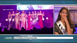 Morgane Fradon est Miss Picardie 2019 [upl. by Nirahs697]