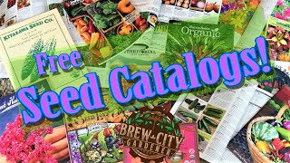 Free Seed Catalogs by Mail [upl. by Suiramaj]