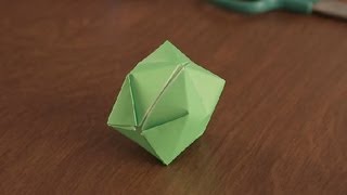 How to Make an Origami Balloon  Simple amp Fun Origami [upl. by Dulla860]