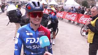 Nina Buisman post race interview after Brugge De Panne [upl. by Iddo]