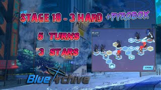 Blue Archive Global Stage 183 HARD 3 Stars  Clear within 5 Turns with Pyrobox [upl. by Jillian153]