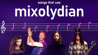 Songs that use the Mixolydian mode [upl. by Dinnage]