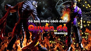 Bloody Roar 2 Có bao nhiêu cách đánh Quyền đỏ của Shenlong  How to Red Combo [upl. by Erlond]