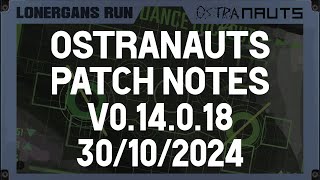 Ostranauts  v014018 Patch Notes [upl. by Sall220]