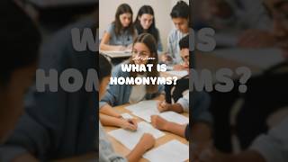 What is Homonyms englishgrammar english homonyms [upl. by Joette]