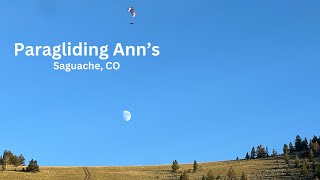 Soaring at Anns  Paragliding Saguache CO [upl. by Htrowslle573]