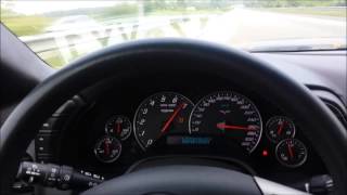 2008 Corvette Z06 Acceleration Beschleunigung Autobahn [upl. by Carbo363]