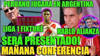 JORGE FOSSATI SELECCION PERUANA FIXTURE LIGA 1 VICTOR GUZMAN A ARGENTINA [upl. by Zita]