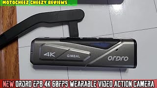 NEW ORDRO EP8 4k 60 fps 130° viewing angle night vision UHD hands free camera review [upl. by Retsev]