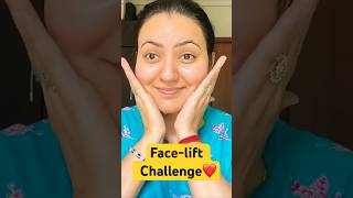 DIY face Lift Challenge for Tight Firm Younger Skin❤️ preityprerna skincare shorts [upl. by Prudhoe206]