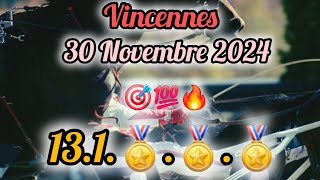 ♦️Direction Quinte demain Vincennes🎖30112024 [upl. by Adnulahs]