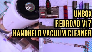 Unboxing Redroad V17 Handheld Vacuum Cleaner Power Flexibility amp Full Attachments  MICHAEL PH TV [upl. by Bilicki]