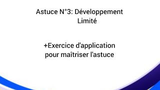 Préparation des concours Astuce N3 Exercice dapplication [upl. by Ihcas]