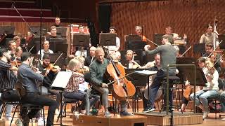 Alban Gerhardt rehearses the beginning of Prokofievs Cellosymphony [upl. by Frannie]