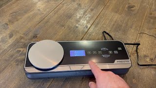 Presto FreshDaddy Premium Electric Vacuum Sealer with digital scale GoPresto [upl. by Diane]