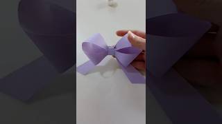 How to make a paper bow [upl. by Stew35]