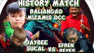 EFREN BATA REYES vs JAYBEE SUCAL [upl. by Jar]