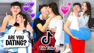 Recreating VIRAL Couple TikToks With My CRUSH  Challenge [upl. by Wanyen919]