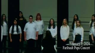 Faribault High School Pops Choir Concert  February 5 2024 [upl. by Onairotciv338]