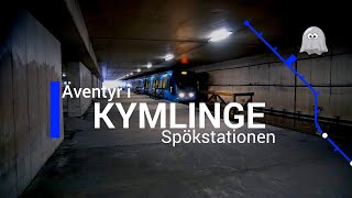 Äventyr i Tunnelbanan del 8 Kymlinge spökstationen [upl. by Rebor614]