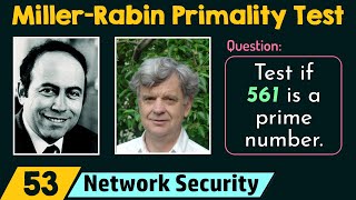 Testing for Primality MillerRabin Test [upl. by Ecinert]