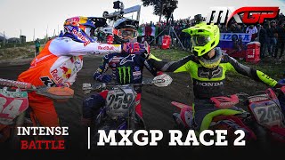 Insane Battle  Gajser  Herlings  Febvre  Coldenhoff  MXGP Race 2  MXGP of Trentino 2021 [upl. by Gibby334]