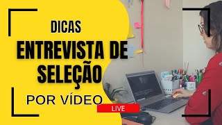 ENTREVISTA de seleção de MESTRADO por vídeo como se preparar [upl. by Nojid]