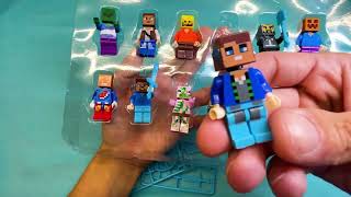 My new LEGO MINECRAFT SET minecraft roblox lego toys [upl. by Hserus]