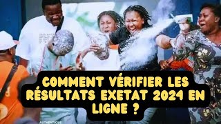 Comment vérifier les Résultats Exetat 2024 en ligne [upl. by Guenzi]