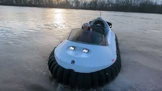 Maryland Enviro Service Hovercraft Test March 2023 [upl. by Halyahs946]