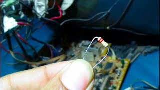 How To Repair Television  Sound Ok But No Videos On Screen Step By Step [upl. by Neerehs693]