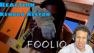 Foolio quotKendre Alstonquot REACTION [upl. by Anilorac463]