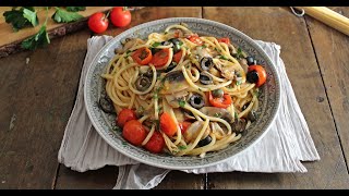 SPAGHETTI ALLA DISPERATA provali e li rifarai tante altre volte antica ricetta [upl. by Nagiam]