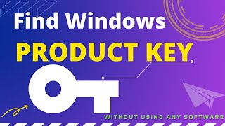 Find Product Key in Windows 10 11 Easily in 1 minute [upl. by Murtagh]