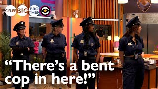 The Housemates try to uncover the bad cops  Celebrity Big Brother 2024 [upl. by Ecela216]