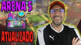 Os melhores Decks para Arena 5 Vale dos Feitiços  ATUALIZADO [upl. by Gawen]