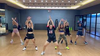 ROCKSTAR  LISA  RM CHOREO ZUMBA amp DANCE WORKOUT [upl. by Willetta]