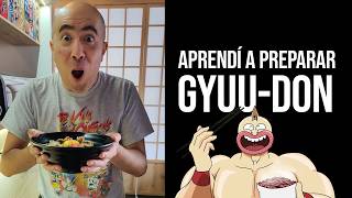 Comida japonesa Cómo preparar Gyuudon 牛丼 auténtico sin deshonor [upl. by Johan]