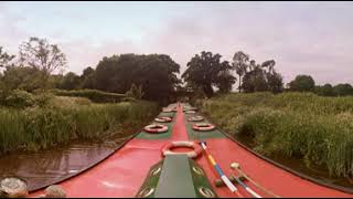 Horse Drawn Barge at Grand Western Canal Tiverton 360 VR [upl. by Marelya]