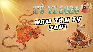 Tử vi 2024  Nam Tân Tỵ sinh năm 2001 trong năm 2024 Tử vi tuổi Tân Tỵ [upl. by Nizam]