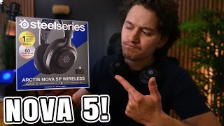 NEW SteelSeries Arctis Nova 5P Unboxing amp Setup [upl. by Rintoul]