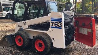 Bobcat 763 Skid Steer Stock 720756 [upl. by Ahsieyt949]