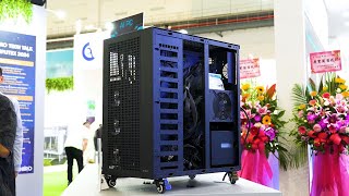 【Huan】 擁有15條PCIe槽的工作站AI PC機殼！ 全漢2024 Computex攤位重點資訊整理 [upl. by Hafirahs]