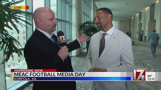 MEAC Football media day [upl. by Ahseital]